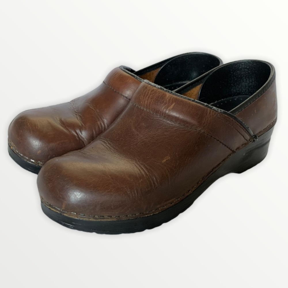 Dansko Brown Clogs